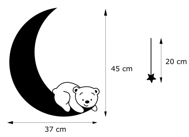 Мишка на Луне