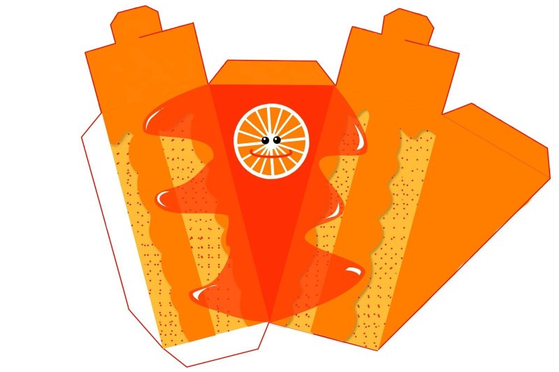 Развертка коробочки