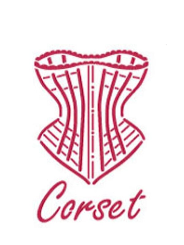 Корсет трафарет для шелкографии