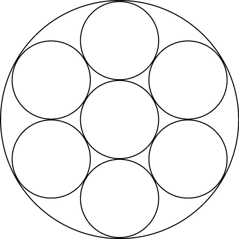 Узор из кругов