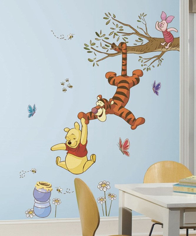 Роспись стен детская тематика