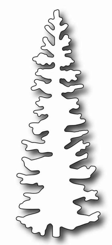 Трафарет "елка"