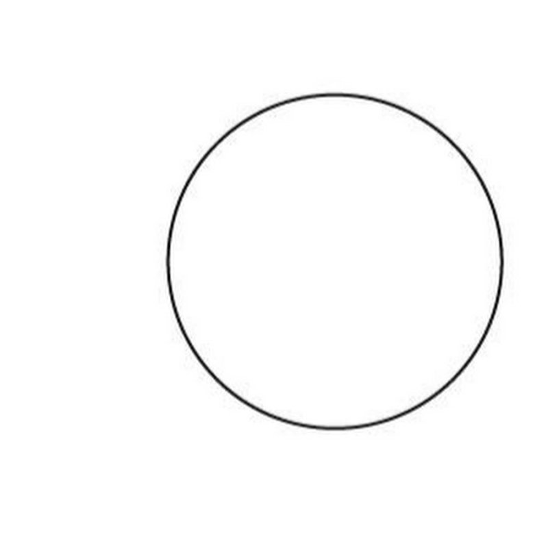 Трафарет круги