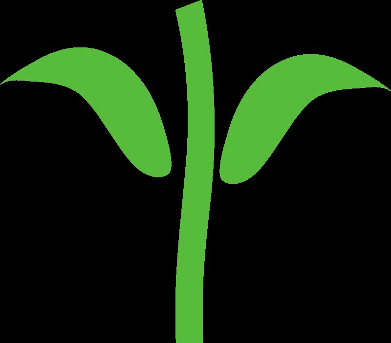 Стебель с листиками