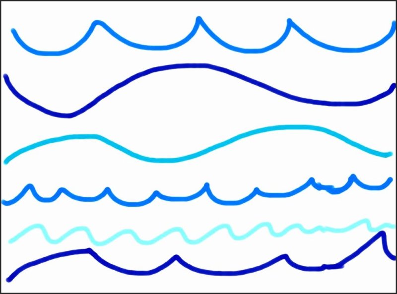 Волнистая линия