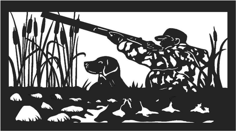 Векторные изображения охота
