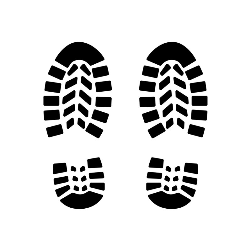 Нескользящая подошва значок