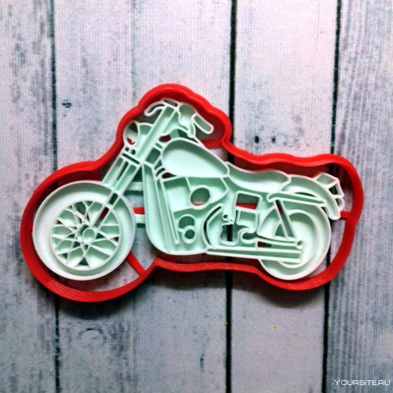Имбирный пряник "мотоцикл"