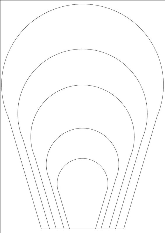 Заготовки для бумажных цветов