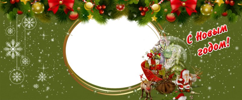 Новогодняя Кружка макет