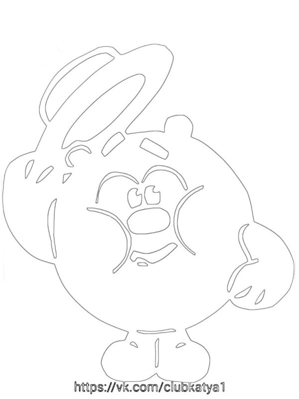 Вытынанки Смешарики