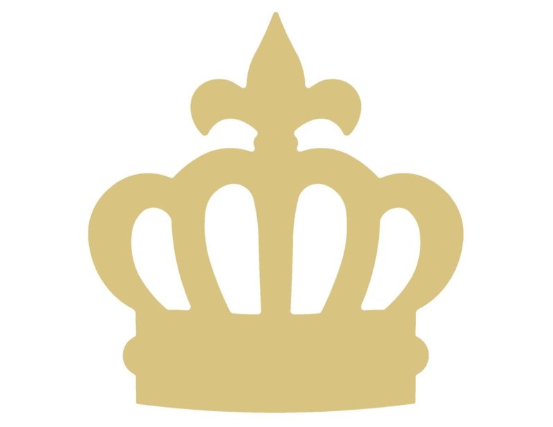 Корона трафарет