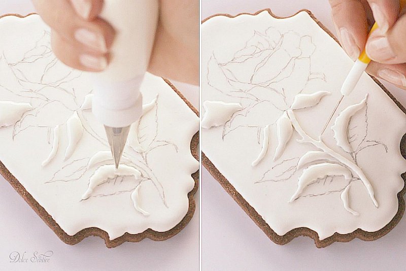 Технология росписи пряников айсингом