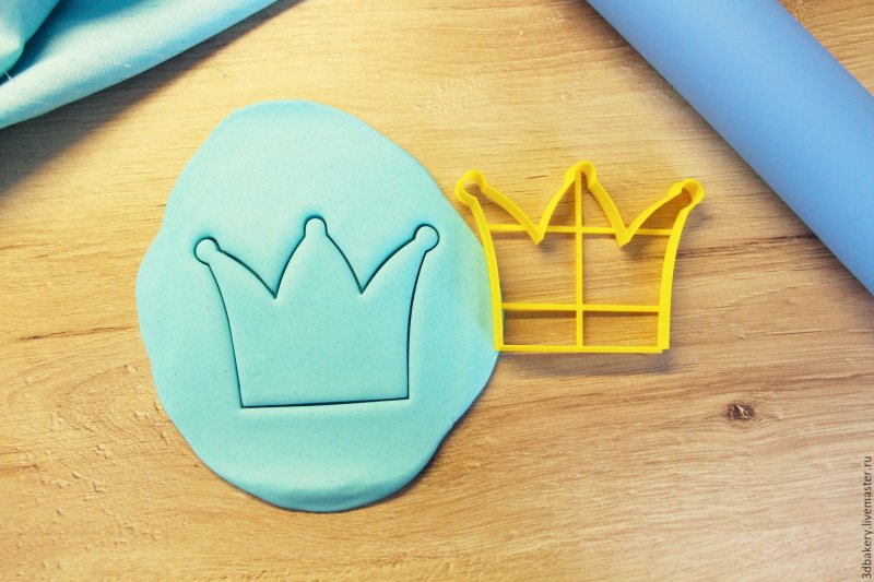Корона вырубка для пряника