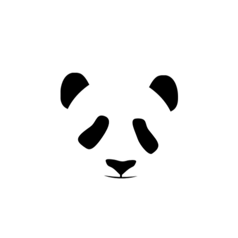 Панда эскиз