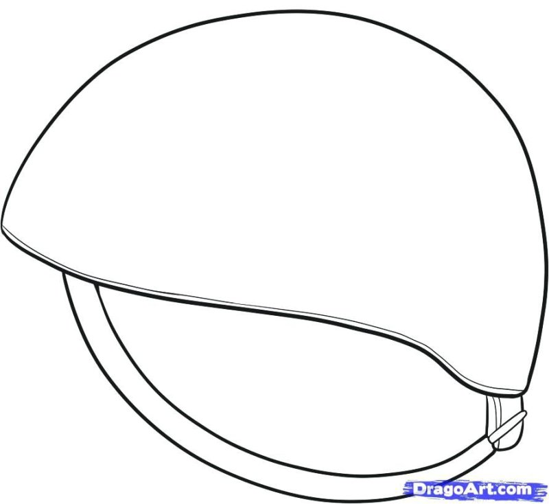 Трафарет дети в касках