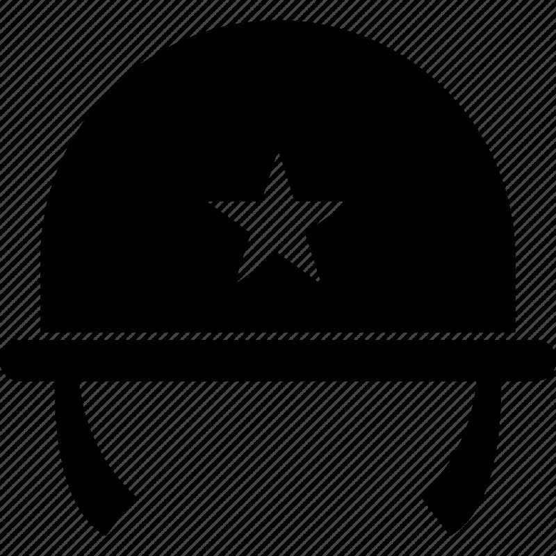 Значок военной каски