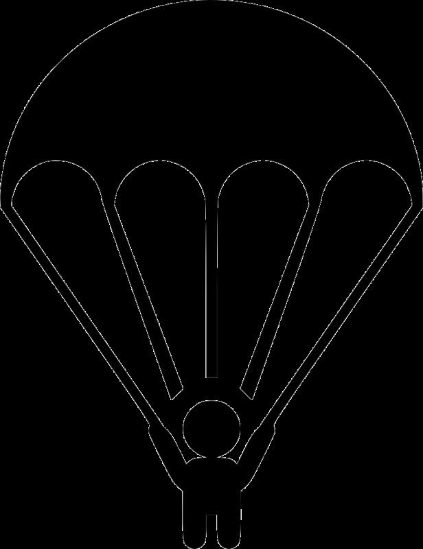 Парашютист вектор