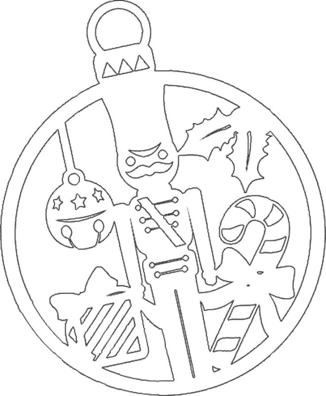 Трафареты шаров на окна