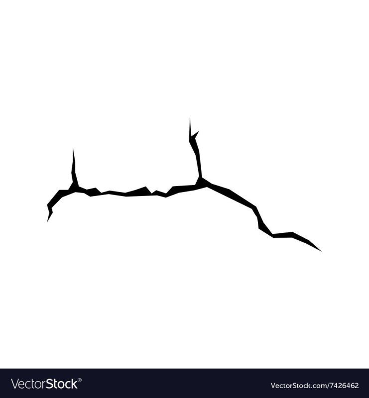 Трещины для фотошопа на прозрачном фоне