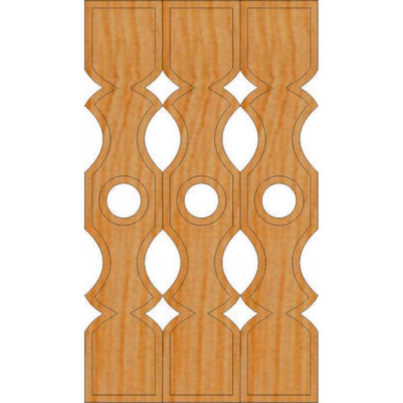 Пропильная резьба балясины