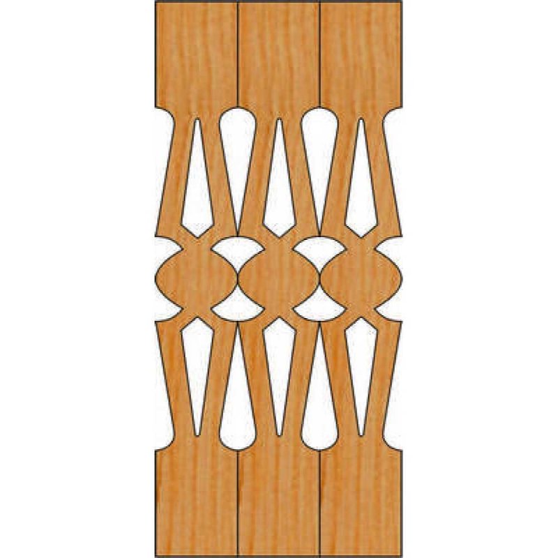 Прорезная резьба балюстрада