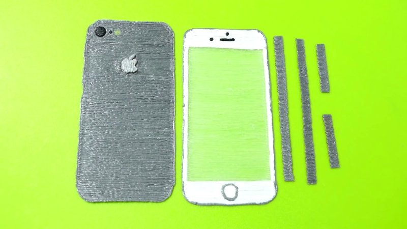 Чехол из 3d ручки