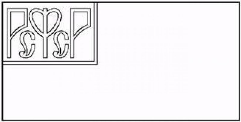 Флаг РСФСР черно белый