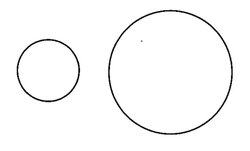 Круг раскраска