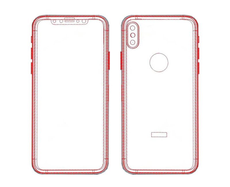 Iphone 13 вид спереди