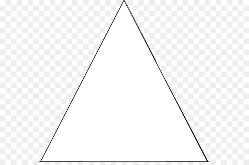Трафарет треугольники