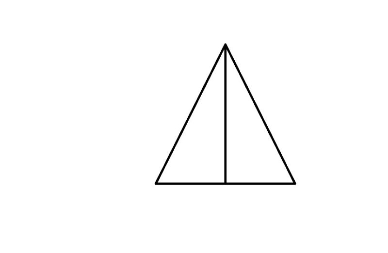 Равнобедренный прямоугольный треугольник