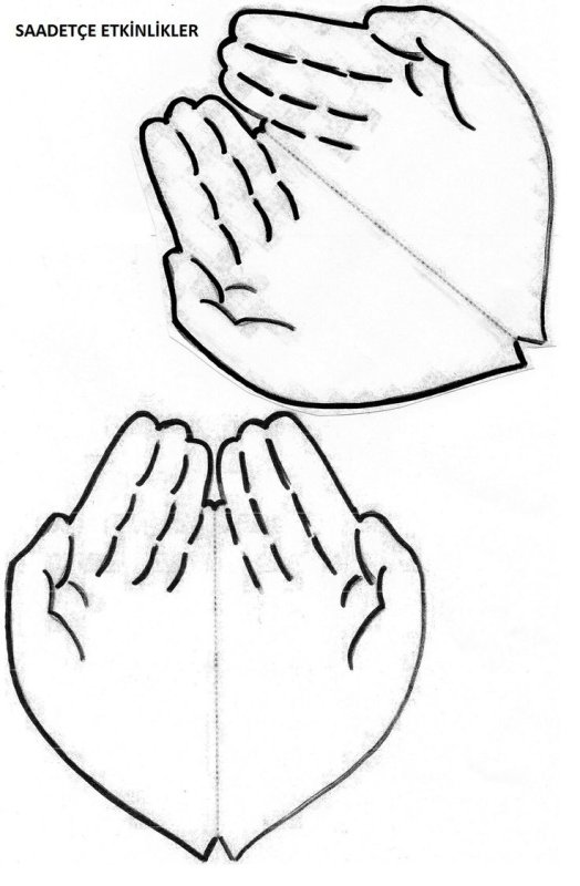 Ладони для аппликации