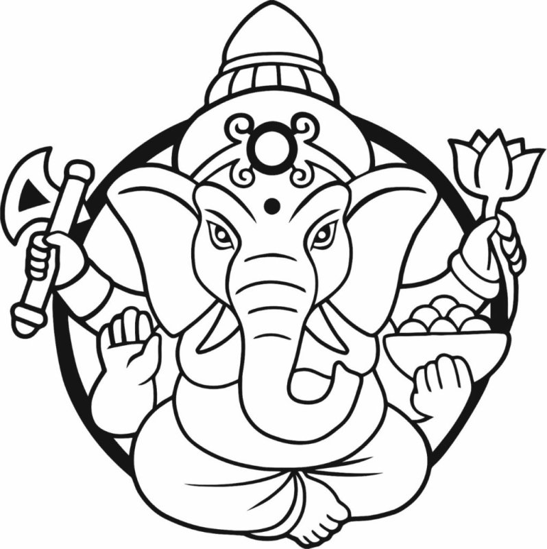 Бог Ганеша в Индии