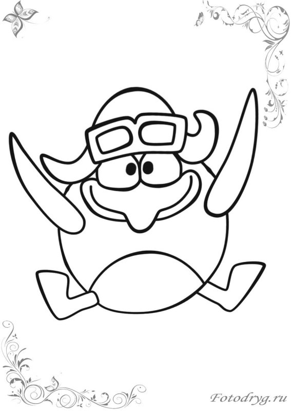 Раскраска «Смешарики»