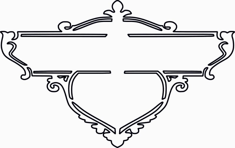 Адресная табличка трафарет