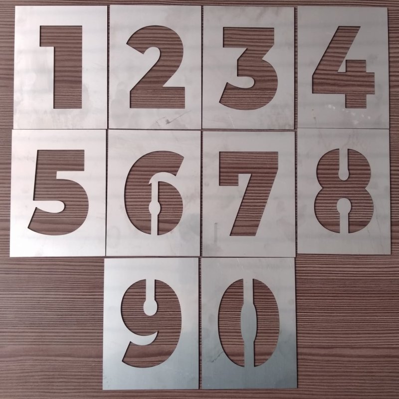 Изготовление трафаретов из пластика