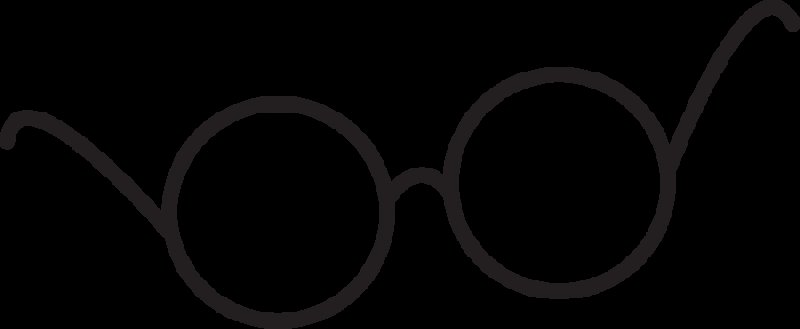 Круглые очки Гарри Поттера