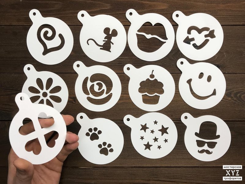 Трафарет для корицы