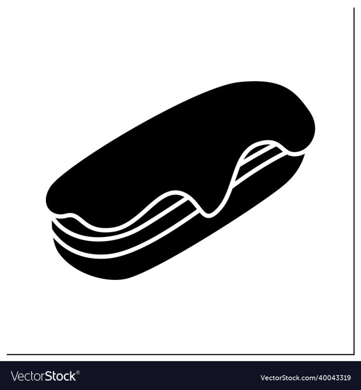 Эклер вектор