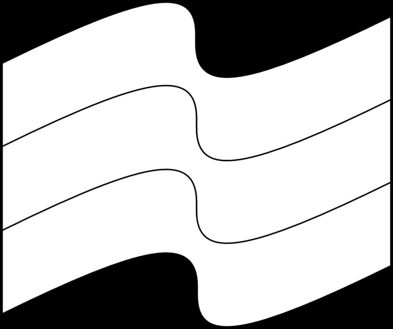 Флаг раскраска для детей