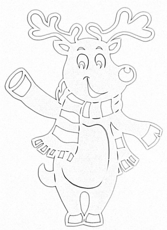 Вытынанки новогодние