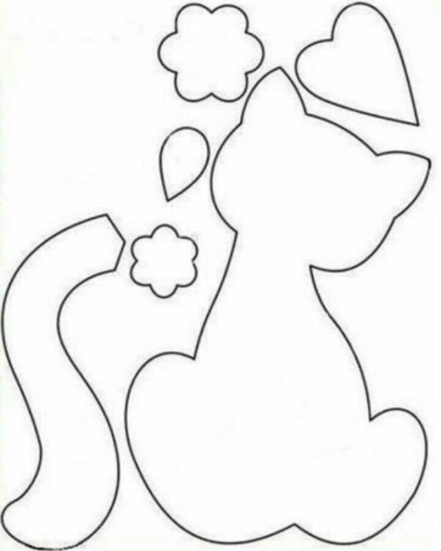 Поделки из фетра шаблоны