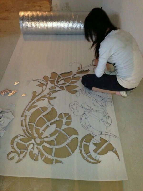 Трафареты для штукатурки стен