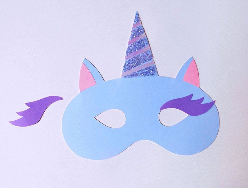 Маска Единорог