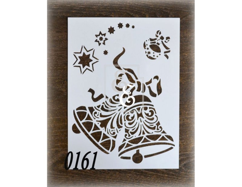 Узорчатые трафареты для декупажа к новому году
