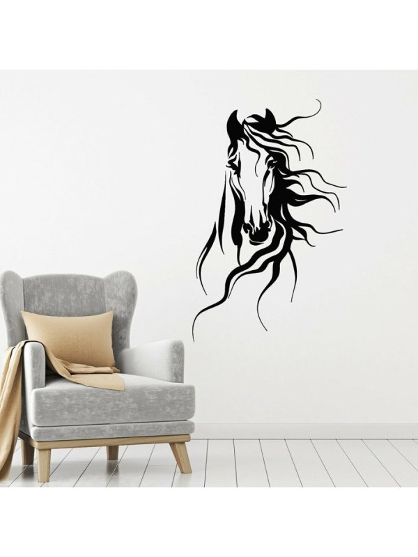 Голова лошади на стену