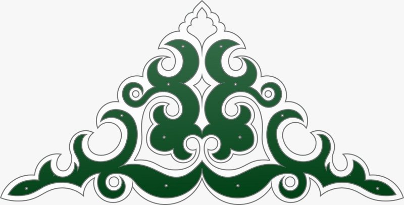 Татарский орнамент Сабантуй