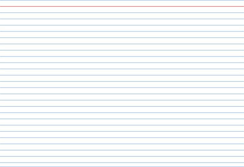 Разлинованный лист а4 в узкую линию