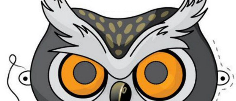 Маска Совы на голову